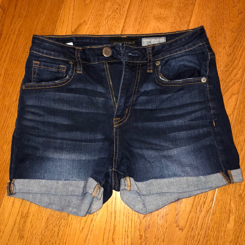 High-Waisted Aeropostale Shorts
